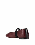 Wales Bonner Womens Ballet flats Burgundy