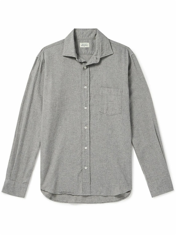 Photo: Hartford - Paul Cotton-Flannel Shirt - Gray
