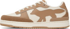 Maison Kitsuné Brown & Off-White Chiru Sneakers