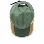 Butter Goods Men's Ripstop Trail 5 Panel Cap in Sand/Forest