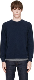 A.P.C. Navy Raglan Sleeves Sweatshirt