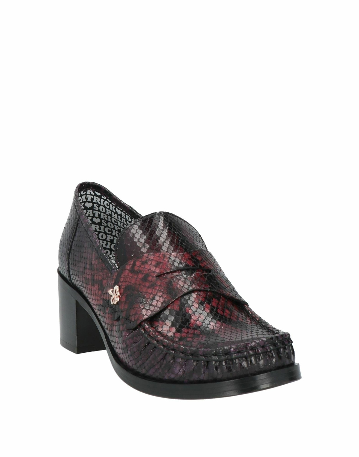 Sophia Webster Womens Loafers Burgundy
