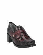 Sophia Webster Womens Loafers Burgundy