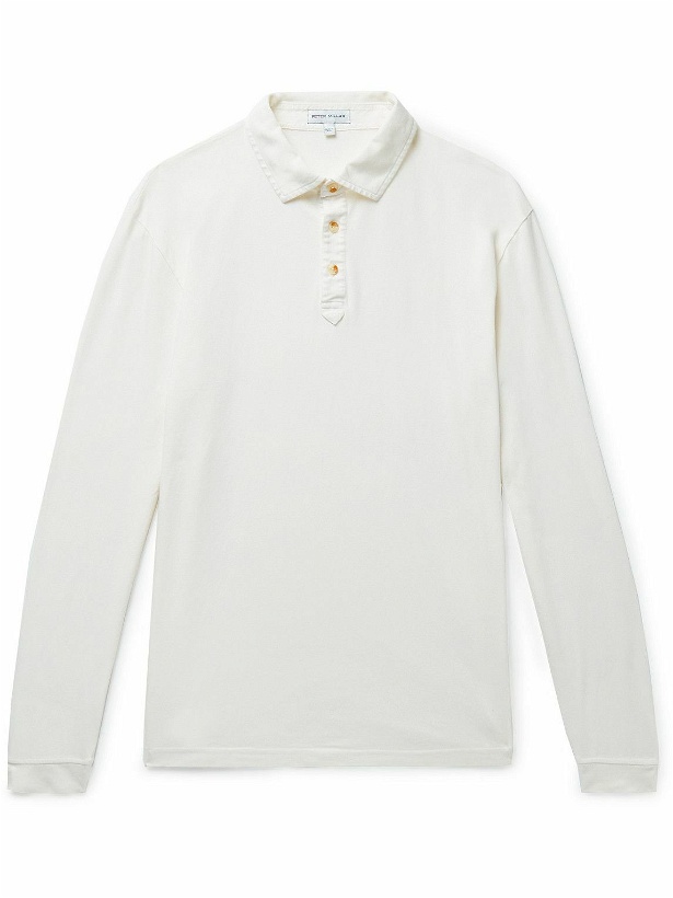 Photo: Peter Millar - Lava Stretch-Pima Cotton-Jersey Polo Shirt - Neutrals