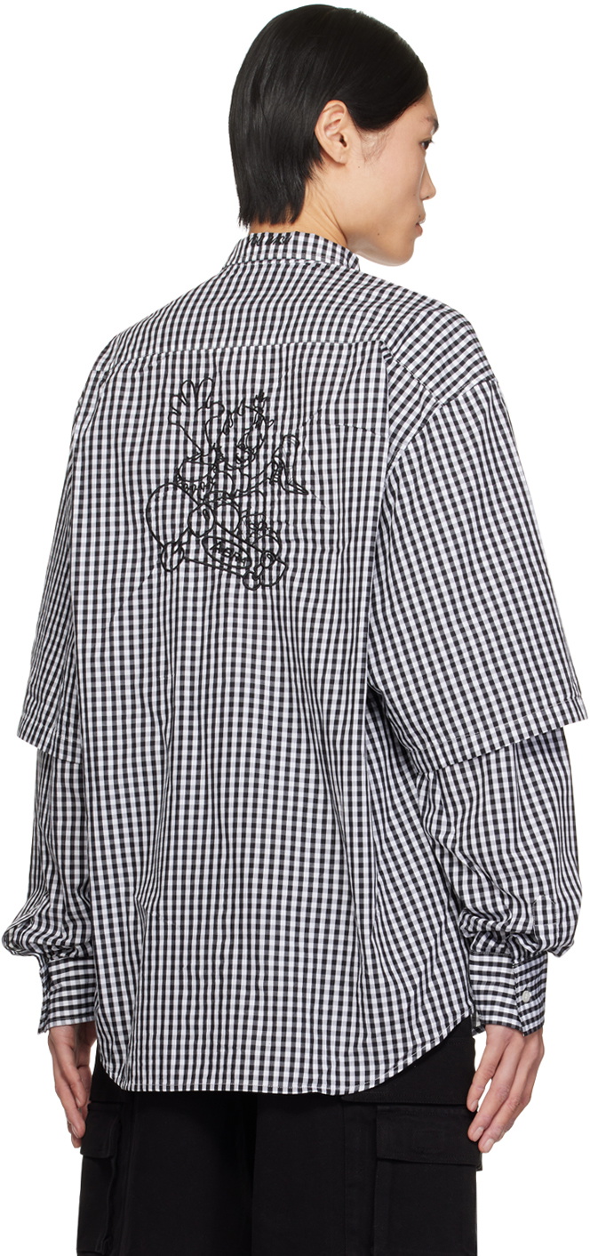ABRA Black Check Shirt