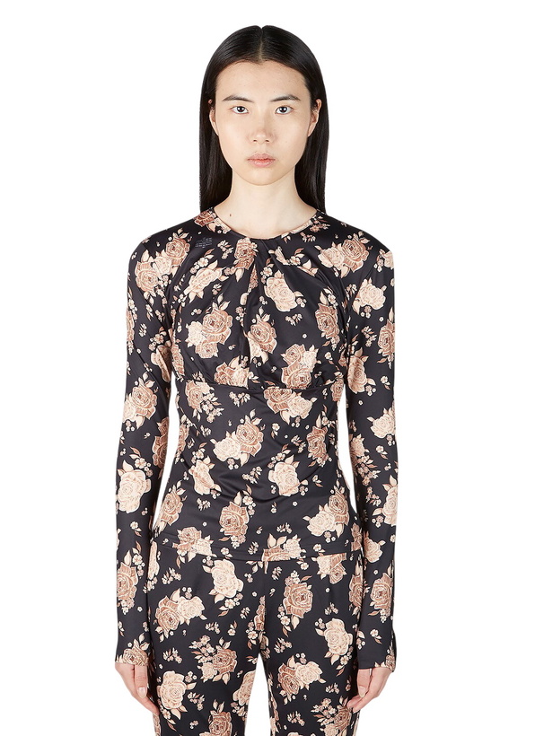 Photo: Rokh Floral Jersey Top