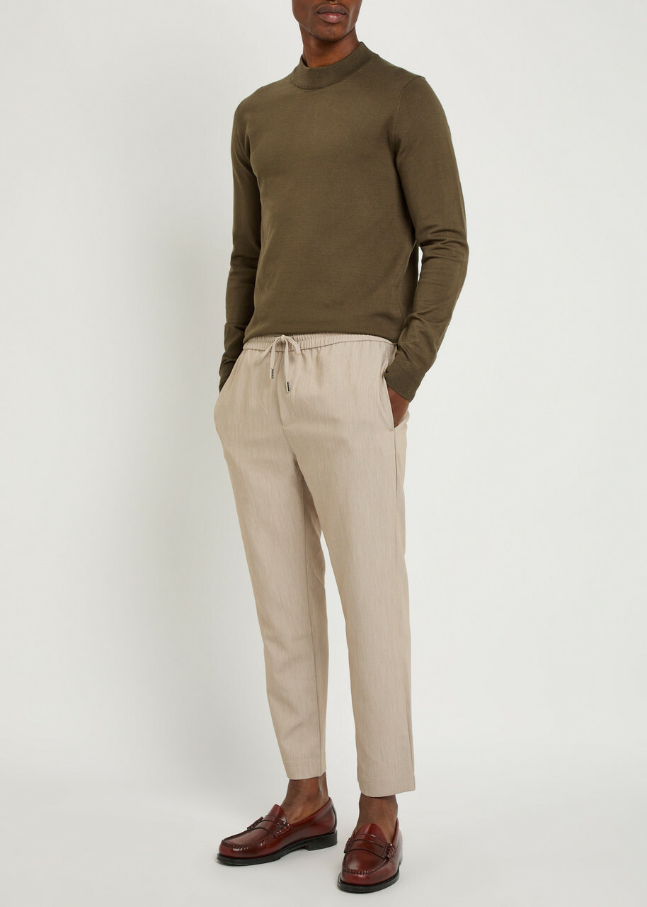 Raith Noah Knit Jumper Dark Brown