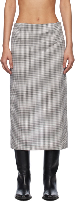 Photo: Gimaguas Black & White Chicago Midi Skirt