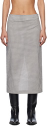 Gimaguas Black & White Chicago Midi Skirt