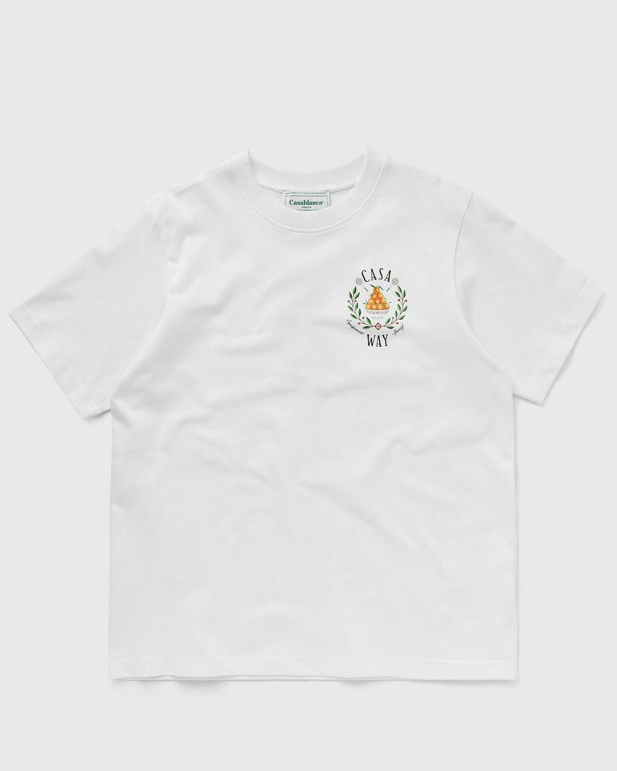 Tシャツ・カットソー CASABLANCA COTTON T-SHIRT WITH PRINT  WAY WORLD Casa Way Mountain T-Shirt | Casablanca Paris