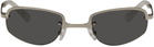 A BETTER FEELING Silver Siron Sunglasses