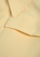 Wardrobe.nyc Belted Crepe Jacket Yellow