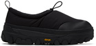 AMOMENTO Black Padded Sneakers