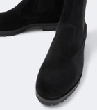 Christian Louboutin Cavernos suede Chelsea boots