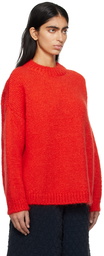 Cordera Orange Crewneck Sweater