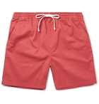 J.Crew - Stretch-Cotton Twill Drawstring Shorts - Men - Red