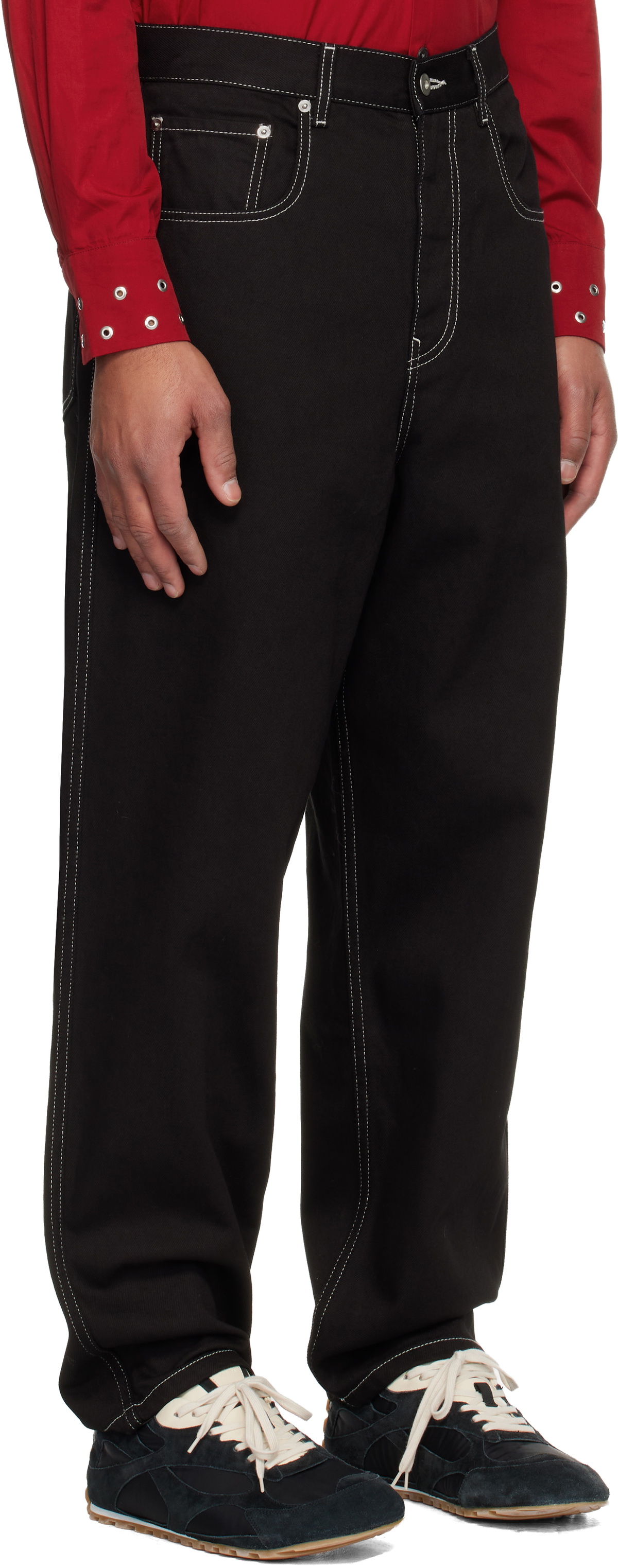 CASEY CASEY Black Leo Jeans