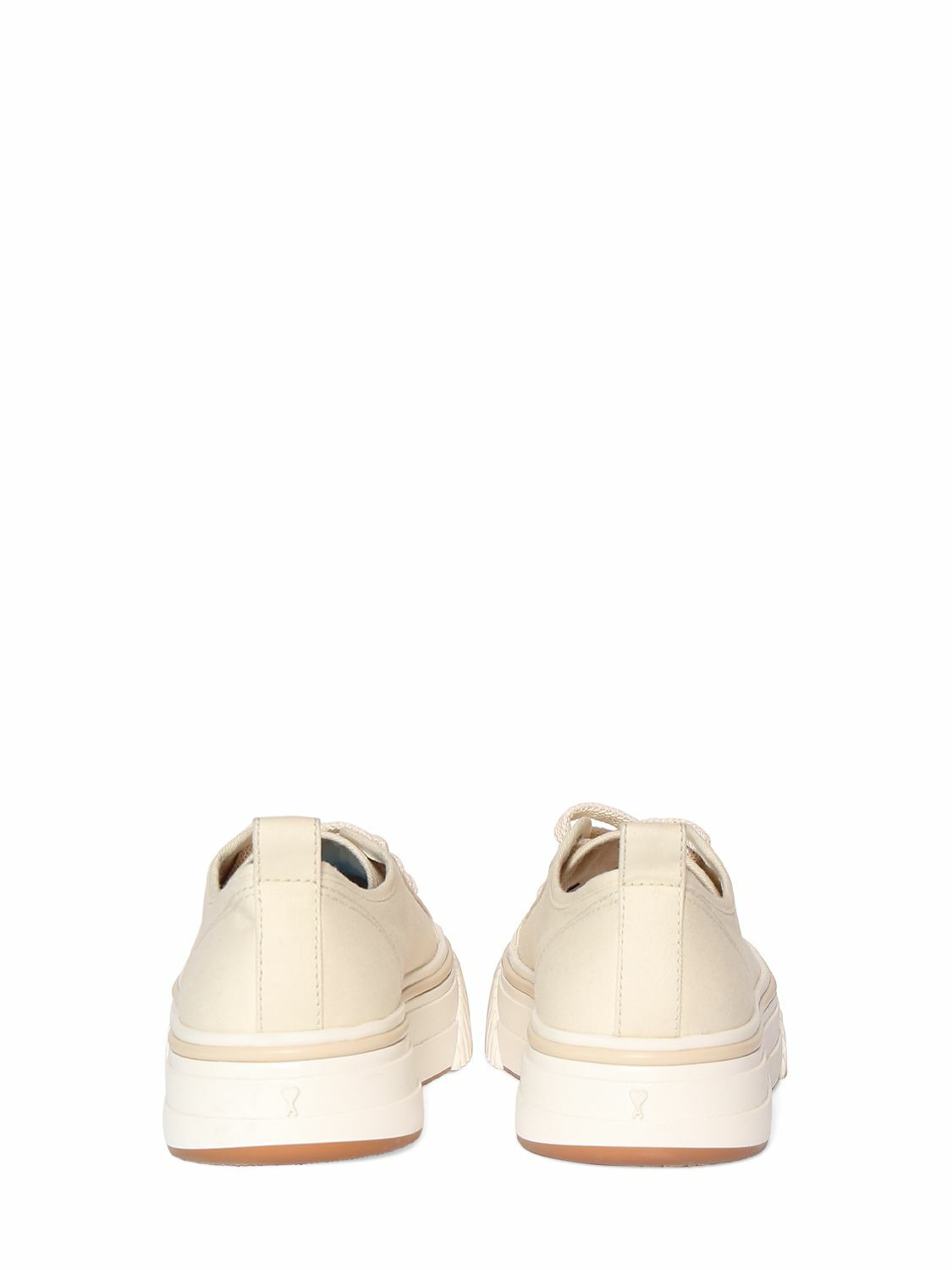 AMI PARIS - Ami Cotton Low Top Sneakers AMI