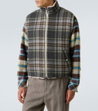 God's True Cashmere Reversible cashmere and wool vest