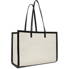 Loulou de Saison Black & Beige Arabella Tote