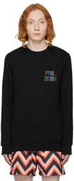 Paul Smith Black Embroidered Sweatshirt