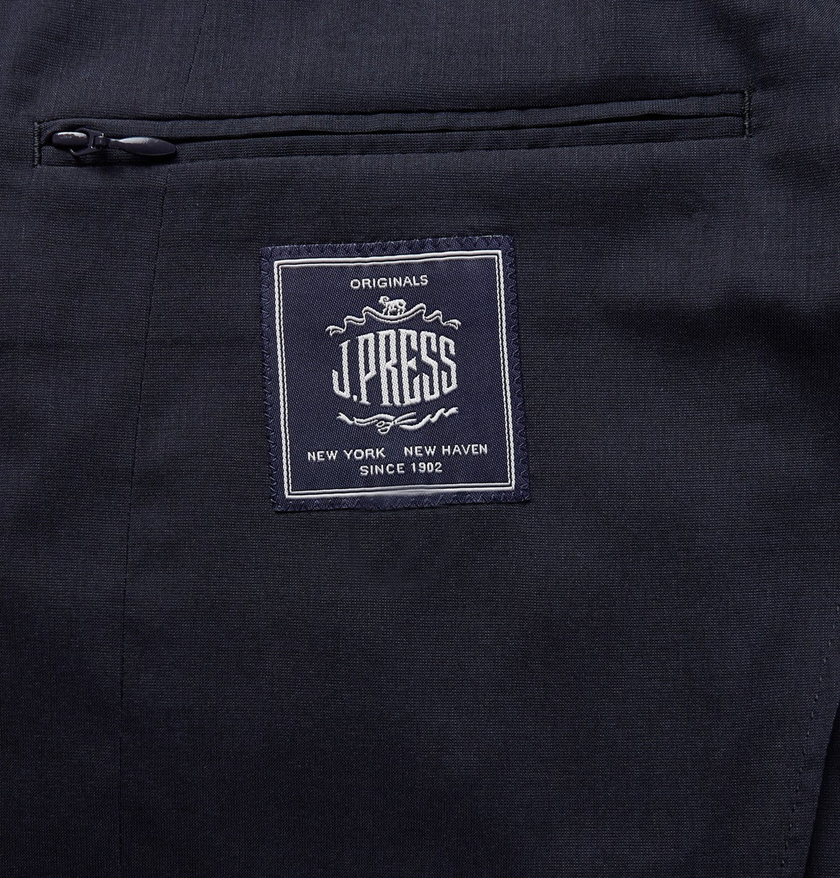 J.Press - Unstructured SOLOTEX Blazer - Blue