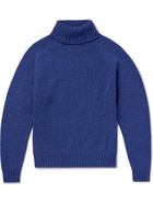 UMIT BENAN B - Cashmere Rollneck Sweater - Blue