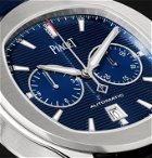 Piaget - Polo S Automatic 42mm Stainless Steel and Alligator Watch, Ref. No. G0A43002 - Blue