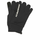 F.C. Real Bristol Men's Stretch Fleece Touch Logo Gloves in Black 