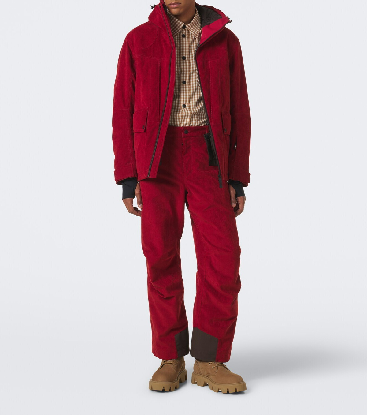 Moncler Grenoble Cotton corduroy ski pants