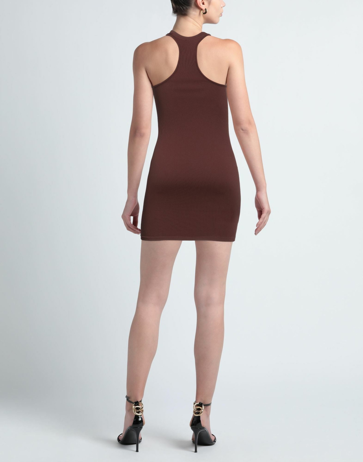 Andreādamo Womens Mini dress Dark in Brown