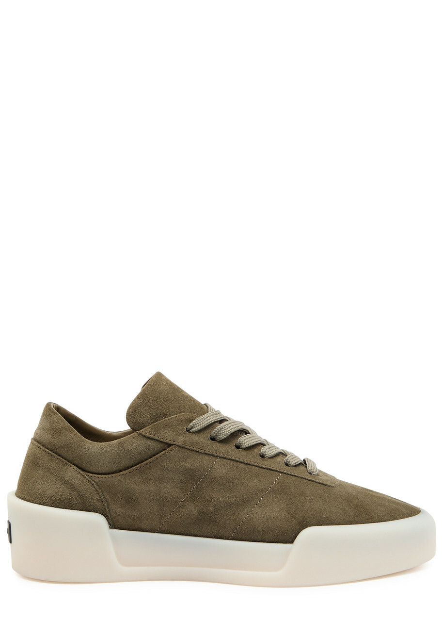 Fear of God Men's 8th Moc Knit Low Sneakers in Grey Fear Of God