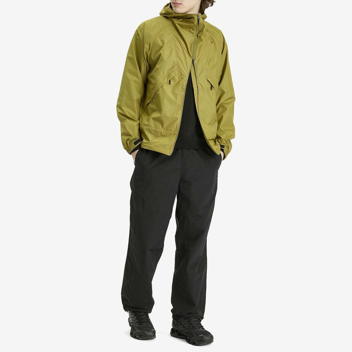 ジャケット・アウター Goldwin Rip-stop Hooded Jacket Goldwin Rip-stop Hooded Jacket Black | The Sporting Lodge