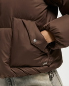 Levis WESTERN BUBBLE SHORTIE Brown Womens Down & Puffer Jacket