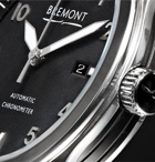 Bremont - MBIII/BZS Automatic 43mm Stainless Steel and Leather Watch - Black