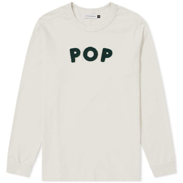 Photo: Pop Trading Company Long Sleeve Logo Applique Tee