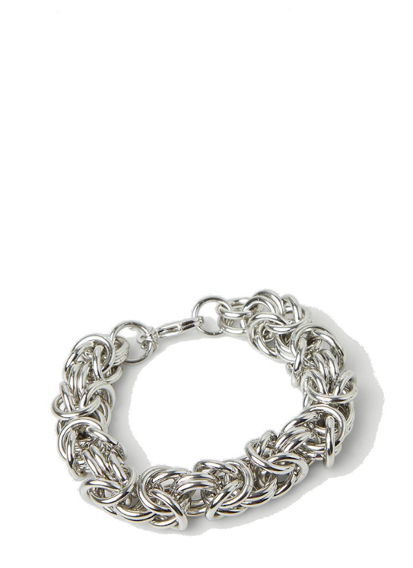 Photo: Cluster Chain Bracelet in Silver