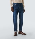 Brunello Cucinelli Mid-rise straight jeans