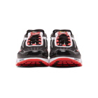 Nike Black and Red Air Max Plus III Sneakers