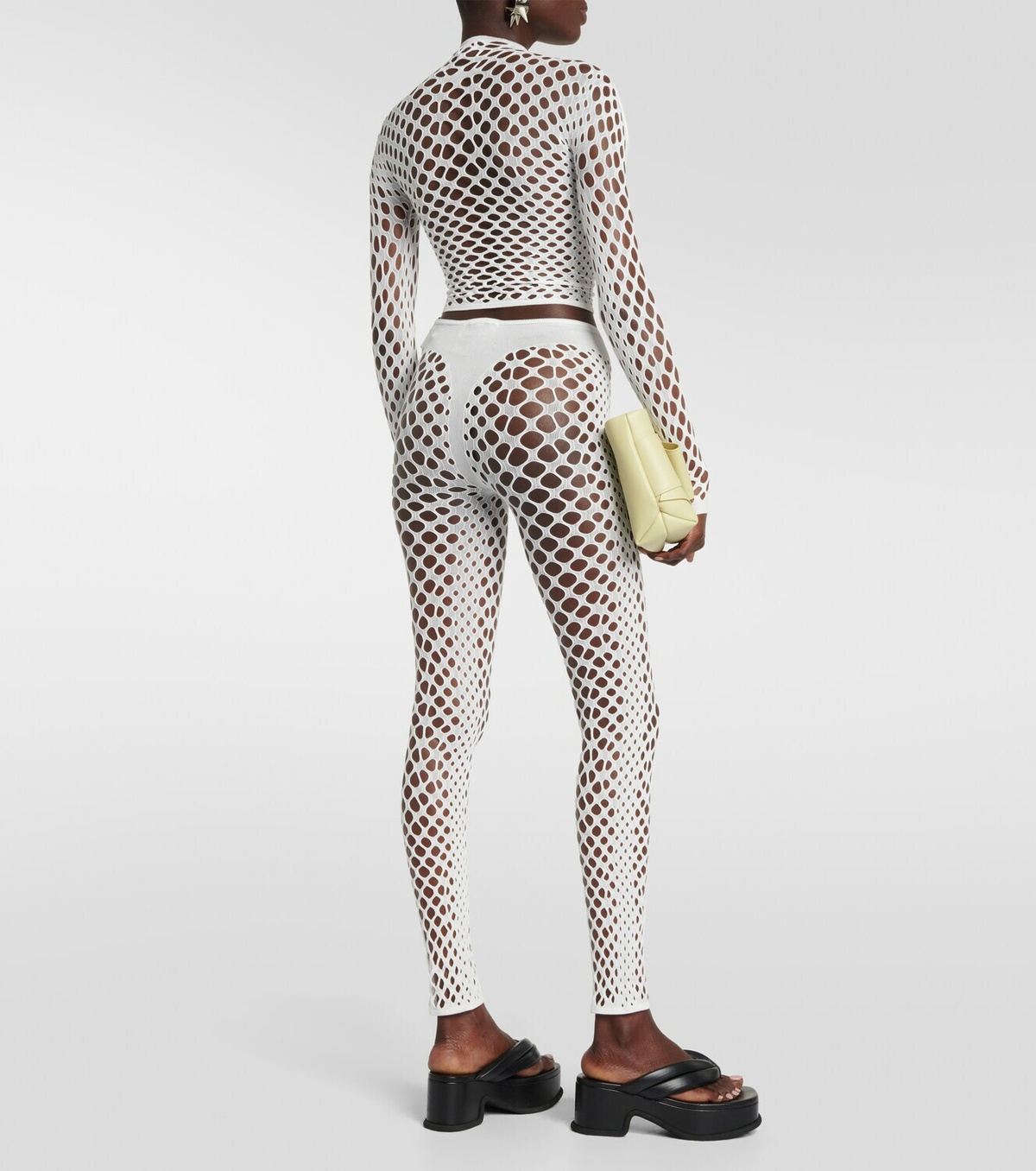 Jean Paul Gaultier Mesh leggings