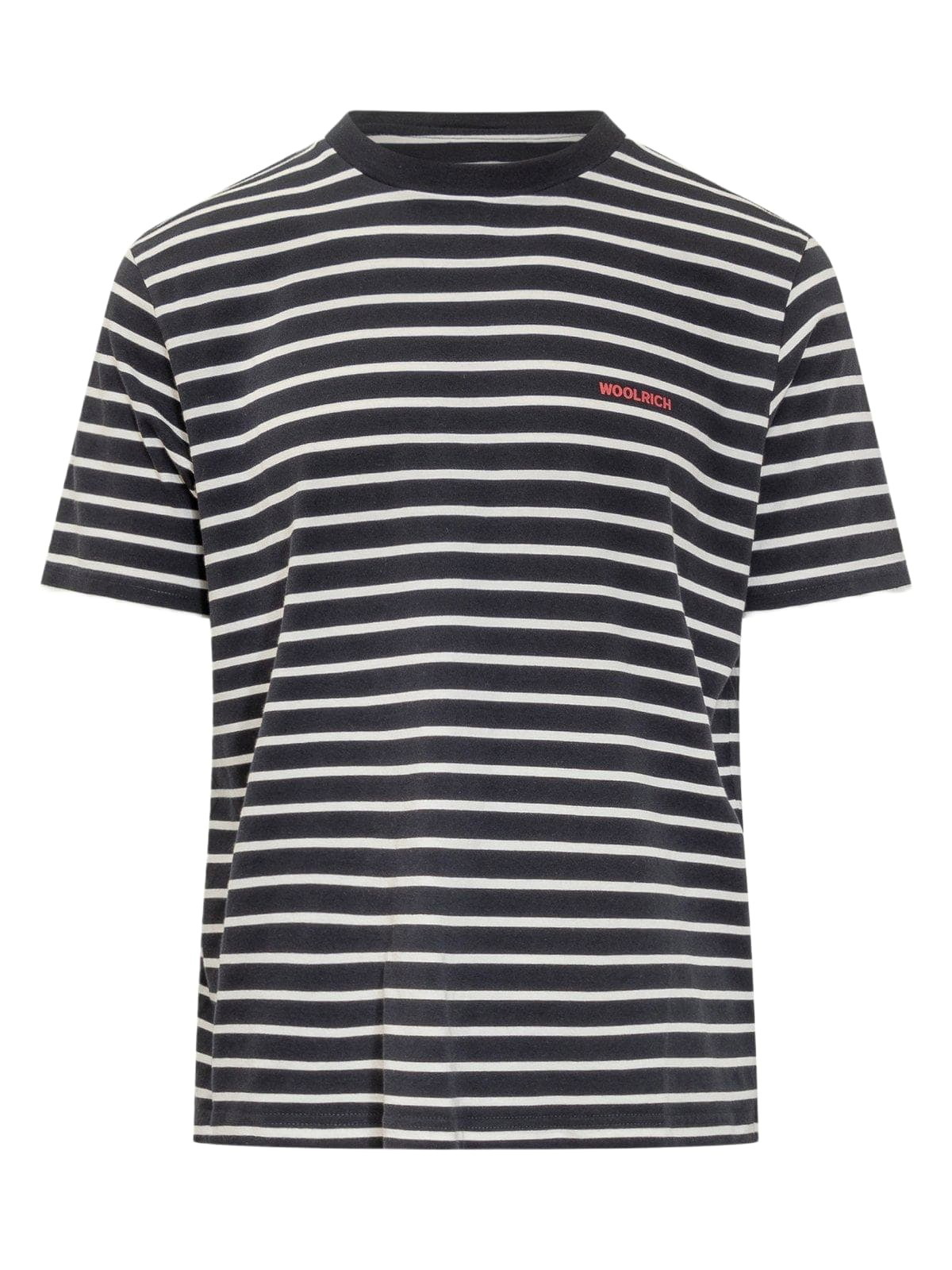 Tシャツ・カットソー WOOLRICH Embroidered flannel Alaskan Melton shirt Woolrich Embroidered Flannel Alaskan Melton Shirt Woolrich