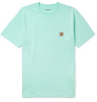 Carhartt WIP - Logo-Appliquéd Cotton-Jersey T-Shirt - Mint
