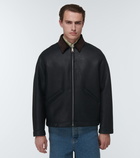 Loewe Leather and shearling jacket