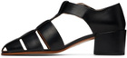 Gabriela Hearst Black Lyle Block Heel Heeled Sandals