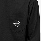 F.C. Real Bristol Men's FC Real Bristol Long Sleeve Authentic Team Pocket T-Shirt in Black