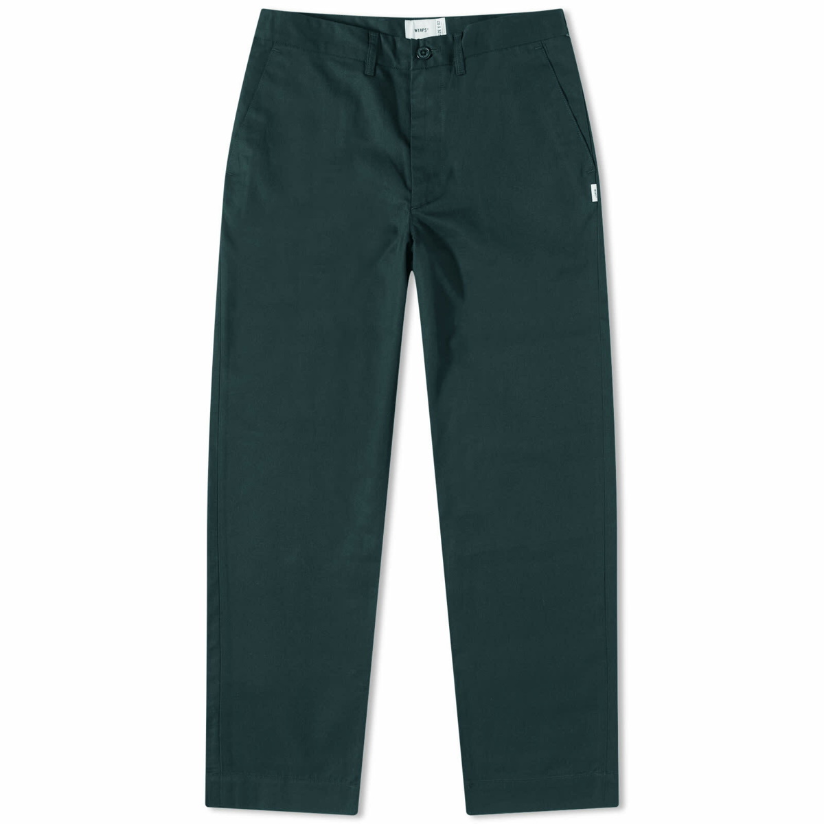 WTAPS - 09 Straight-Leg Pleated Logo-Embroidered Twill Trousers 
