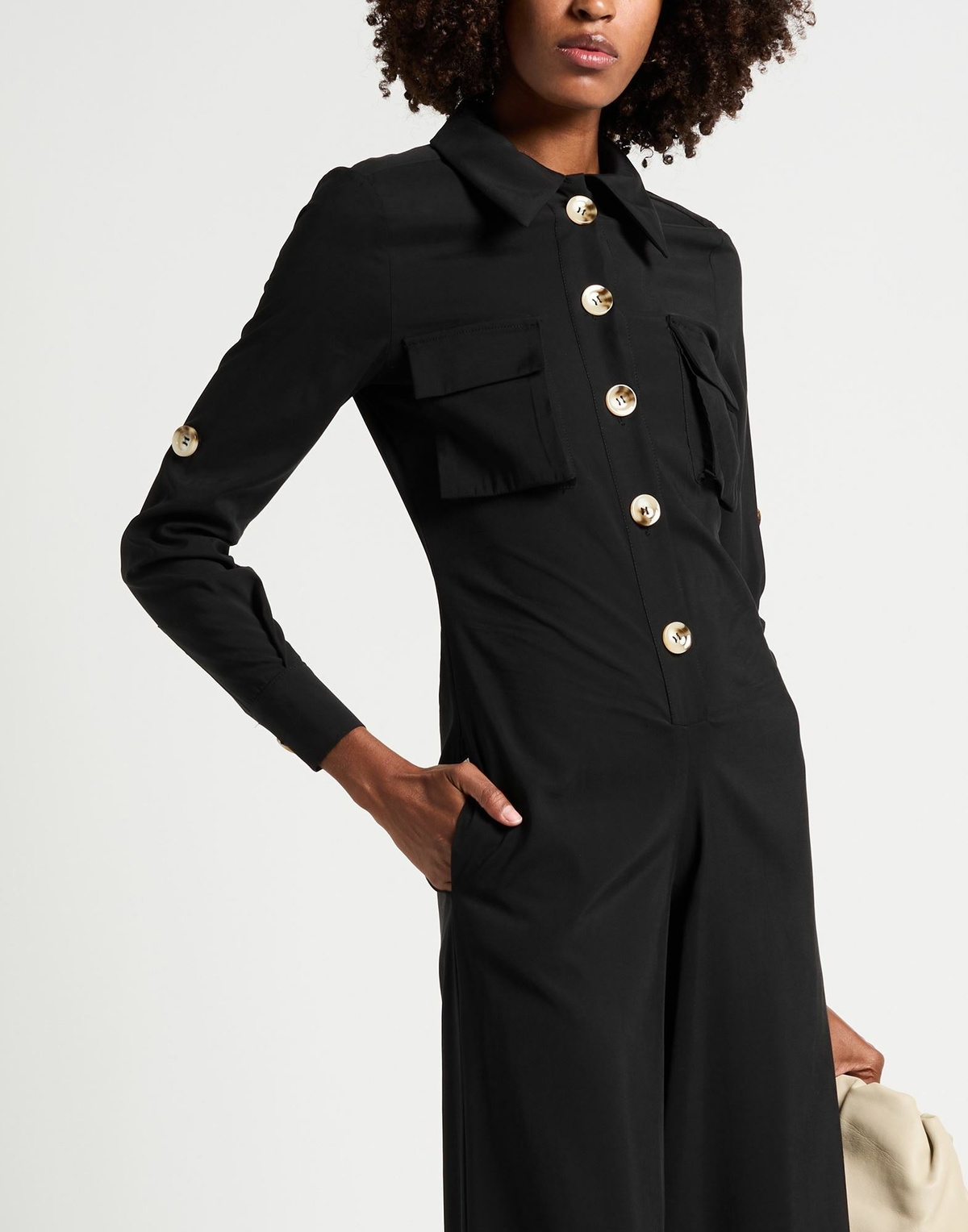Jijil Womens Jumpsuit in Black