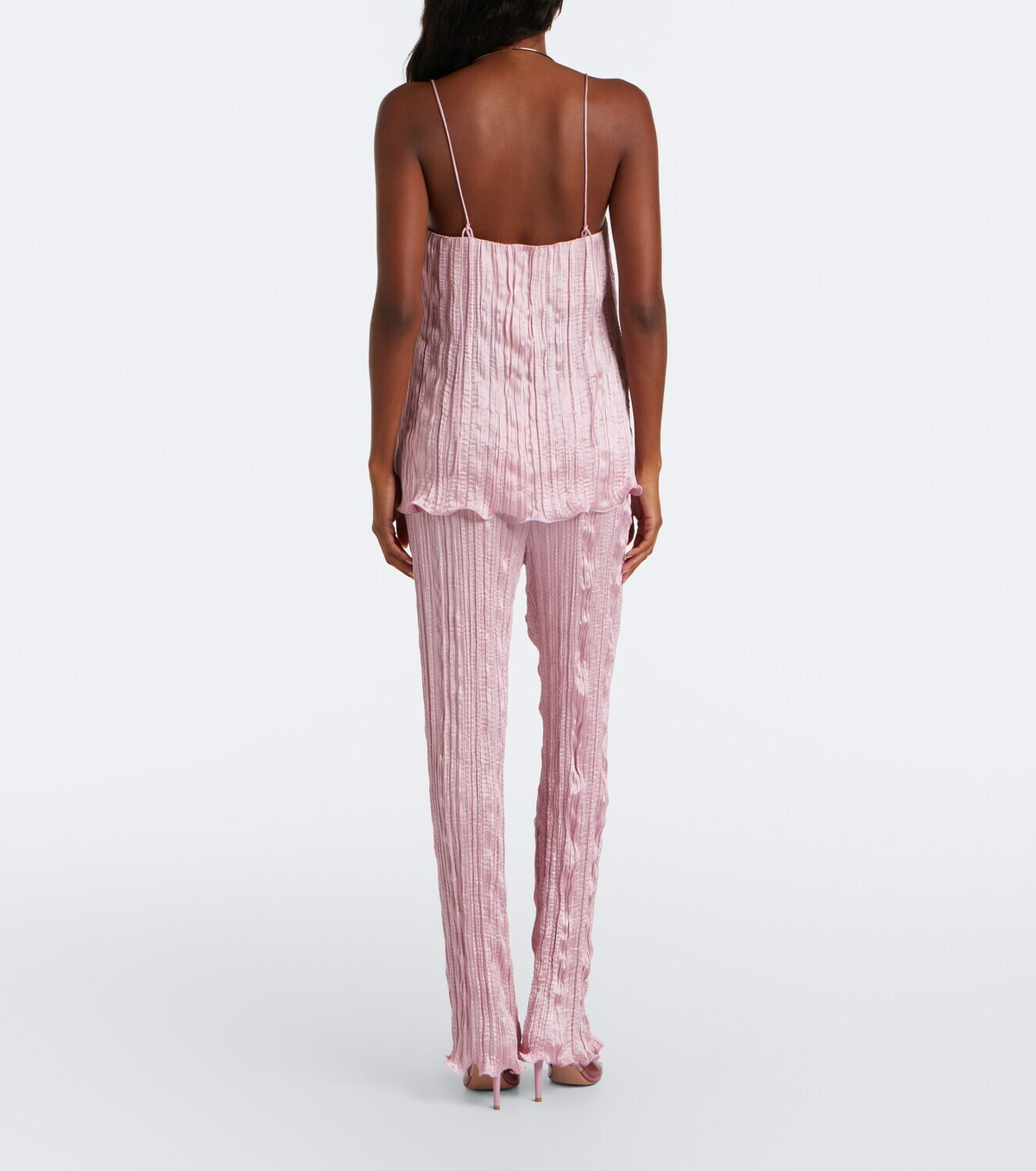 Posse Esme satin straight pants