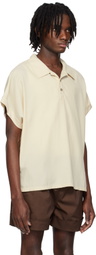 RECTO Beige Dolman Sleeve Polo