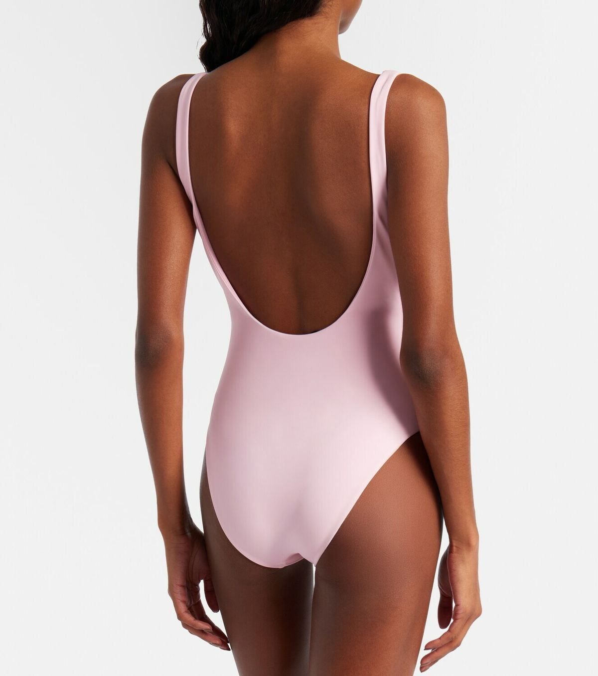 Versace Draped crêpe jersey minidress